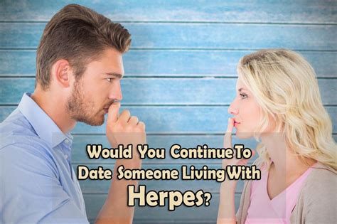 im dating someone with genital herpes